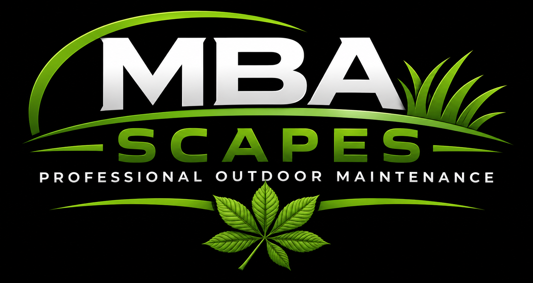 MBA Scapes professional outdoor maintenance logo